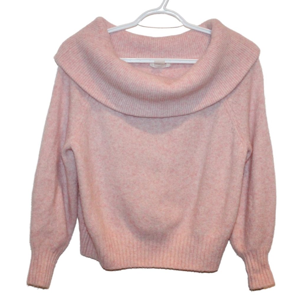 2/$25 🏷 H&M Knit Cowl Neck Sweater Size XS